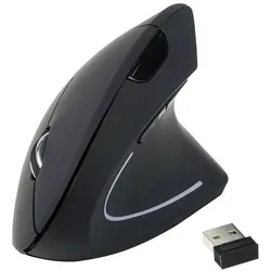 Equip kabellose Vertikale Maus - Schwarz
