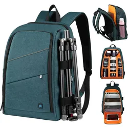 König Design Kamera Foto Rucksack Tasche viel Platz für Kamera + Zubehör Drohne Regenschutz (Fotorucksack), Kameratasche, Blau