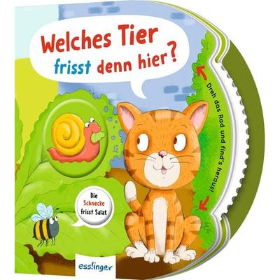 Dreh das Rad und find´s heraus!: Welches Tier frisst denn hier?, Gebundene Ausgabe von Anja Kiel, Esslinger in der Thienemann-Esslinger Verlag GmbH,
