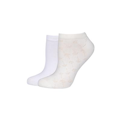 Kurzsocken JOOP, Damen, Gr. 35-38, light beige, Obermaterial: 70% Baumwolle, 28% Polyester, 2% Elasthan, Socken