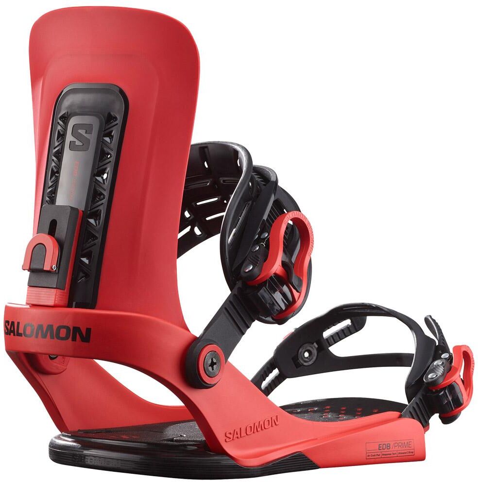 Salomon  - EDB Prime Fiery Red - L - Fix Snowboard