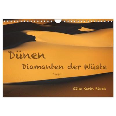 Dünen. Diamanten der Wüste (Wandkalender 2026 DIN A4 quer), CALVENDO Monatskalender
