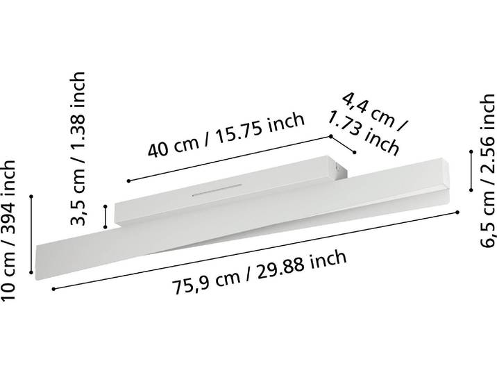 EGLO connect.z Smart-Home LED Deckenleuchte Bolognano-Z, Deckenlampe dimmbar, ZigBee, Matter, App und Sprachsteuerung Alexa, RGB, Metall in hellgrau