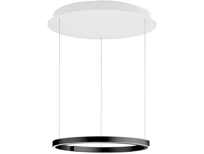 Bankamp Designer-Pendellampe Rings Anthrazit Matt Eloxiert Aluminium/Acryl 4600 lm Dimmbar - LED - Lichtfarbe: Extra warmweiss - Helles Neutralweiss - LED Energiesparlampen