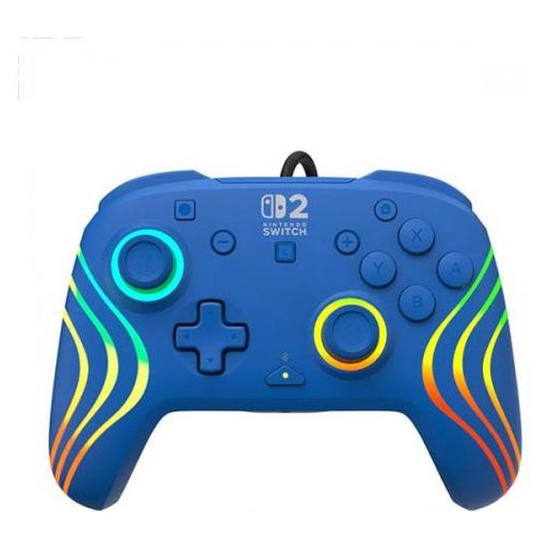 Turtle Beach Pro Controller Afterglow Wave Wired Blue (Switch, Switch 2, Switch OLED) (65150)