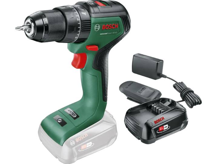 Bosch UniversalImpact 18V-60 + POWER FOR ALL 18V 2,5 Ah Accu Set