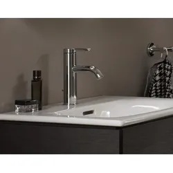 Duravit C.1 S Waschtischarmatur C11010002010 chrom, ohne Ablaufgarnitur, Ausladung 91mm