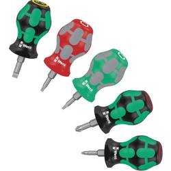 Wera Stubby Set 3 Schraubendreher-Set 5teilig 05008872001