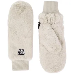 Protest Winterhandschuhe PRTMarcy Fäustlinge Kitoffwhite - M - M
