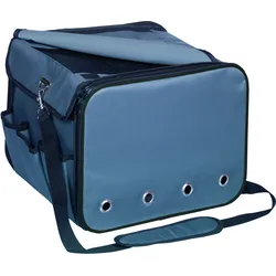 NOBBY Autositztasche "MERLO" grau 40 x 34 x 30 cm