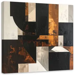 LEINWANDBILD 3D und geometrisch 30x30cm