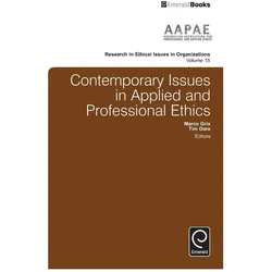 Contemporary Issues in Applied and Professional Ethics, Fachbücher von Marco Grix, Tim Dare