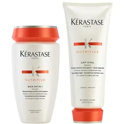 450ml Kérastase Nutritive Irisome Pflegeduo Set (Shampoo 250ml + Conditioner 200ml)