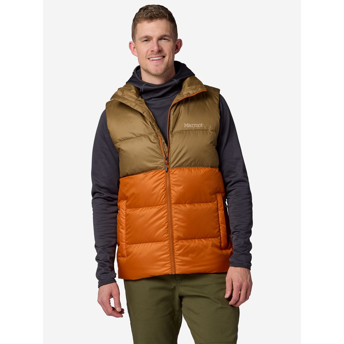 Marmot Guides Down Vest rustic khaki/dark spice (43001) M M16231-43001-M