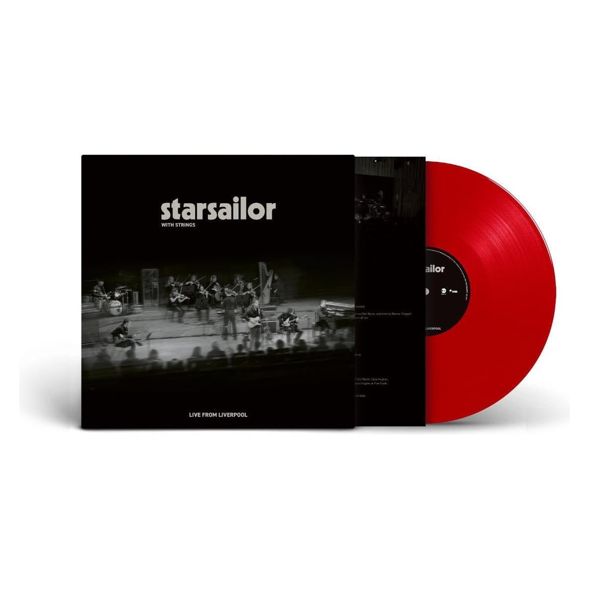 WMG Starsailor with Strings: Live from Liverpool (Limited Recycled Red Vinyl) (VINYL) (Starsailor) (62428567)