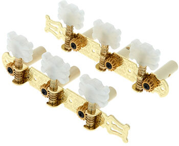 Harley Benton Machine Heads Classic Guitar G Gold