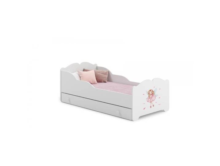 Lit enfant - KOBI - ANNA +SZU - 160x80 cm - avec tiroir - matelas 7 cm