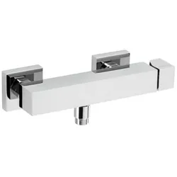 Herzbach NeoCastell Brausearmatur 12.210000.1.01 Aufputz, schraubbare Wandrosetten, chrom