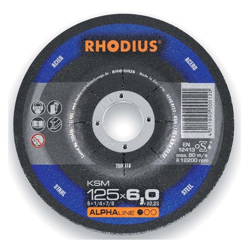 Rhodius Schruppscheibe KSM Ø 125 x 7,0 x 22,23mm (200018)