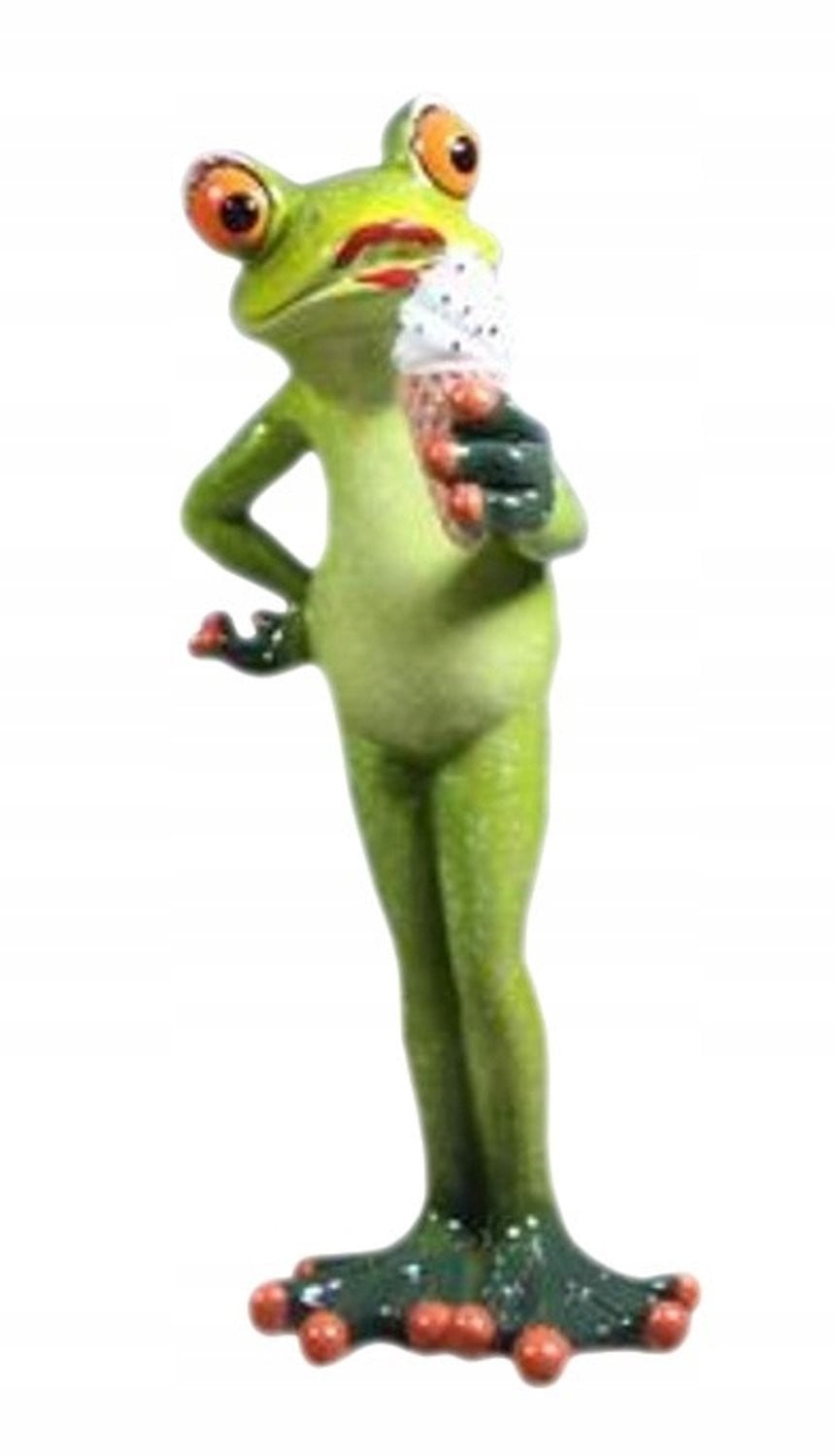 Keramische Kikker Figuur - Grappige Decoratie voor Huis & Tuin