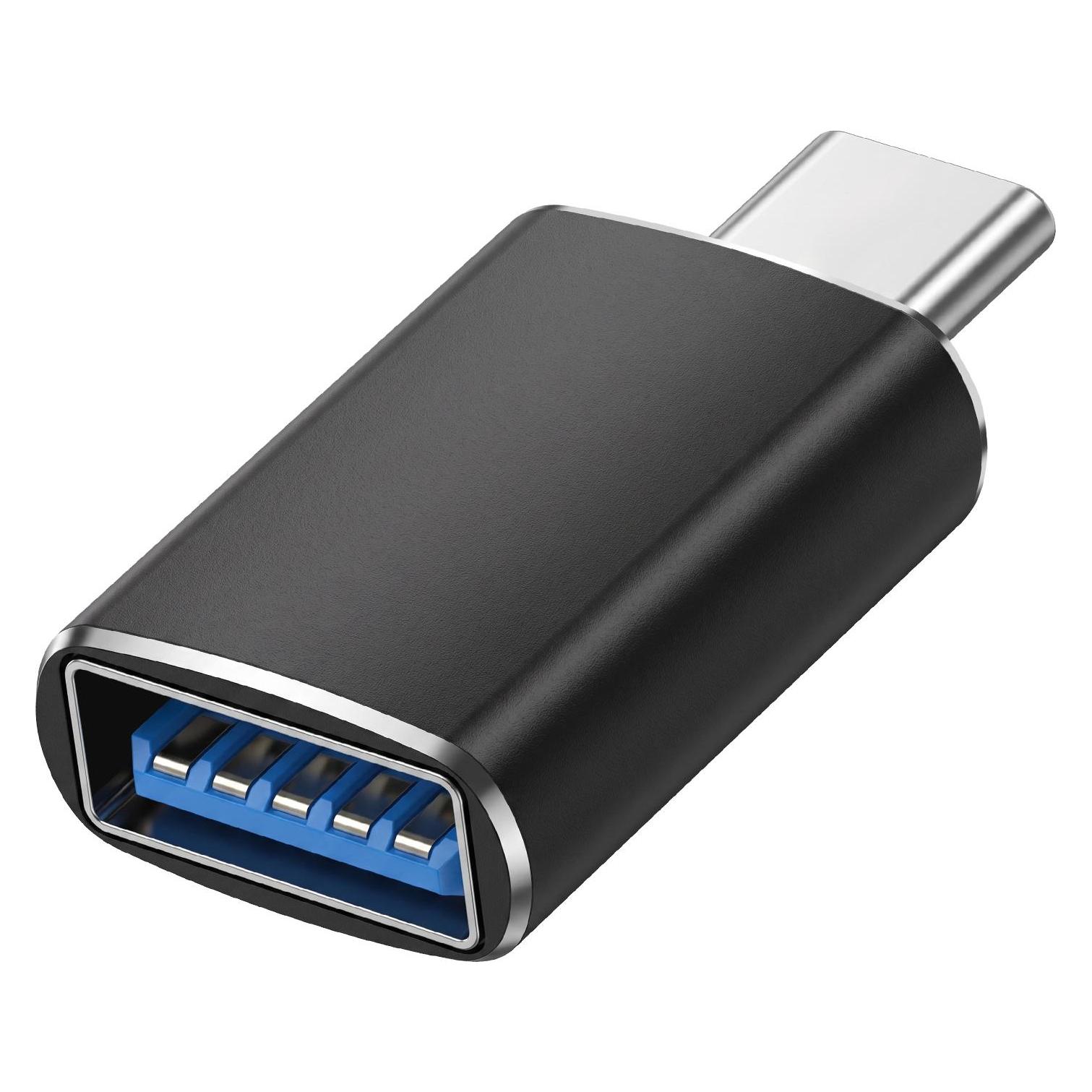 Blue Star Premier Converter Blue Star Adapter USB A 3.0 to Type C Blue Star - black (USB-A, USB-C) (ADA-BSTAR-A2C-BK)