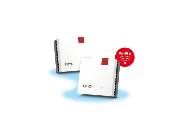FRITZ! Mesh Set 1600 2-pack Mesh router Rood