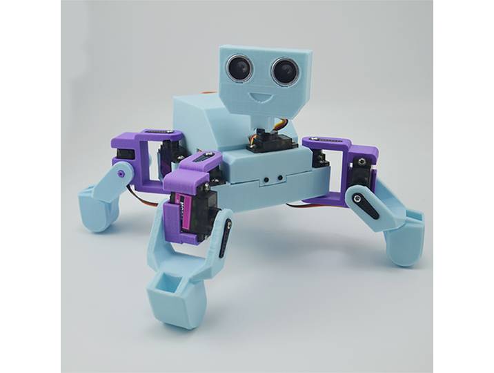 Robot araignée quadrupède, pigments graphiques pour Ardu37, application Android, projet intérieur Mayor