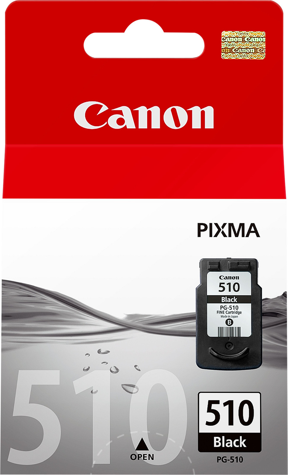 Canon PG-510 inkjet printerpatroon, zwart