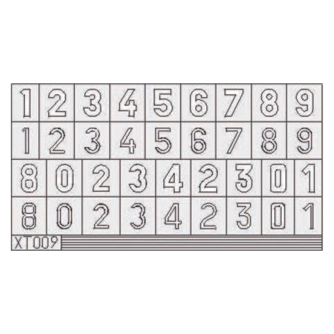 Eduard German Numbers Large (XT009)