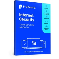 F-Secure Internet Security 2026, 3 Geräte - 1 Jahr, Download