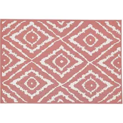 Tom Tailor Teppich Garden Pattern coral 70 x 120 cm