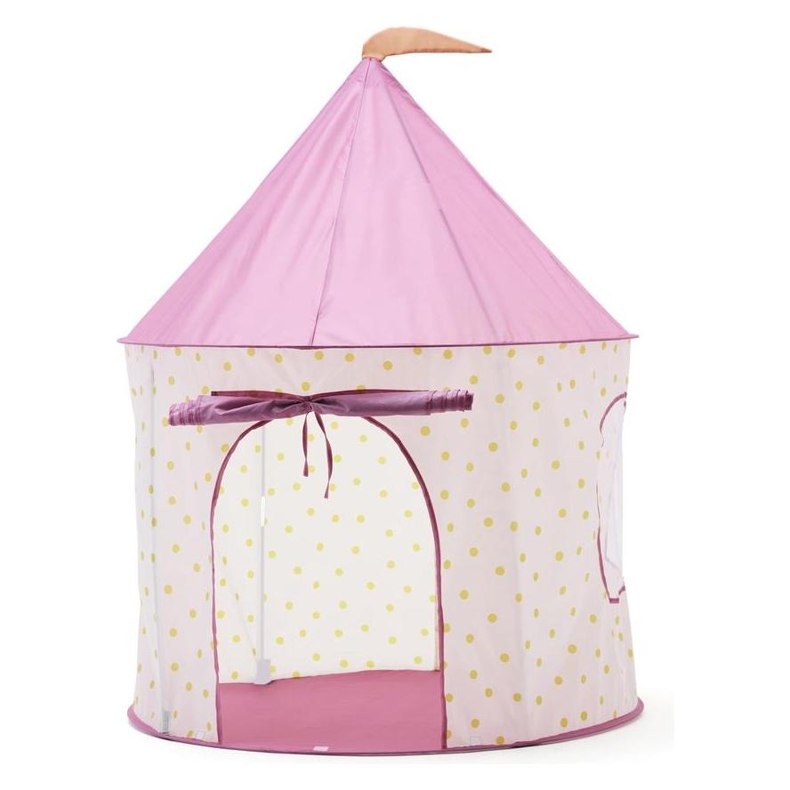 Kids Concept - Tent - Pink with dots - 100x100x130 cm (1001049)