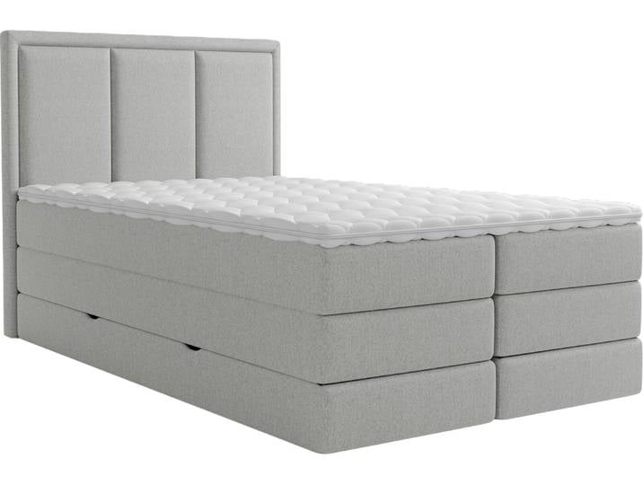 XORA Boxspringbett SWING, taupe, Stoff
