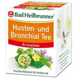 BAD HEILBRUNNER Husten- und Bronchial Tee N Fbtl. 8X2.0 g
