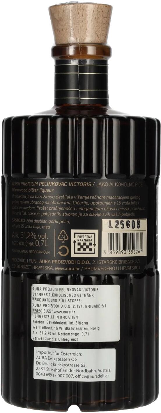 Aura Delikatessen Aura Victoris Pelinkovac 31,2% Vol. 0,7l