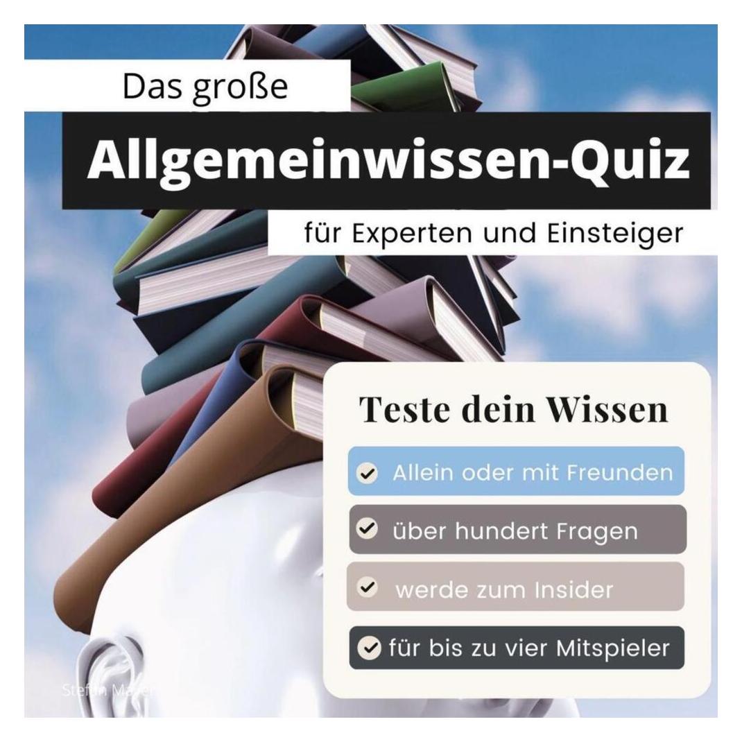27amigos Mayer:Das grosse Bildung und Wissen-Quiz (Deutsch, 1 - 4 Spieler) (54392279)