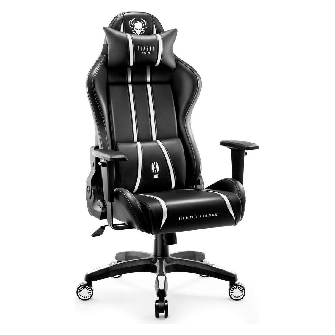 Diablo Gaming chair X-One 2.0 Gaming Chair Normal, Black-white (X-ONECZBIA20N)