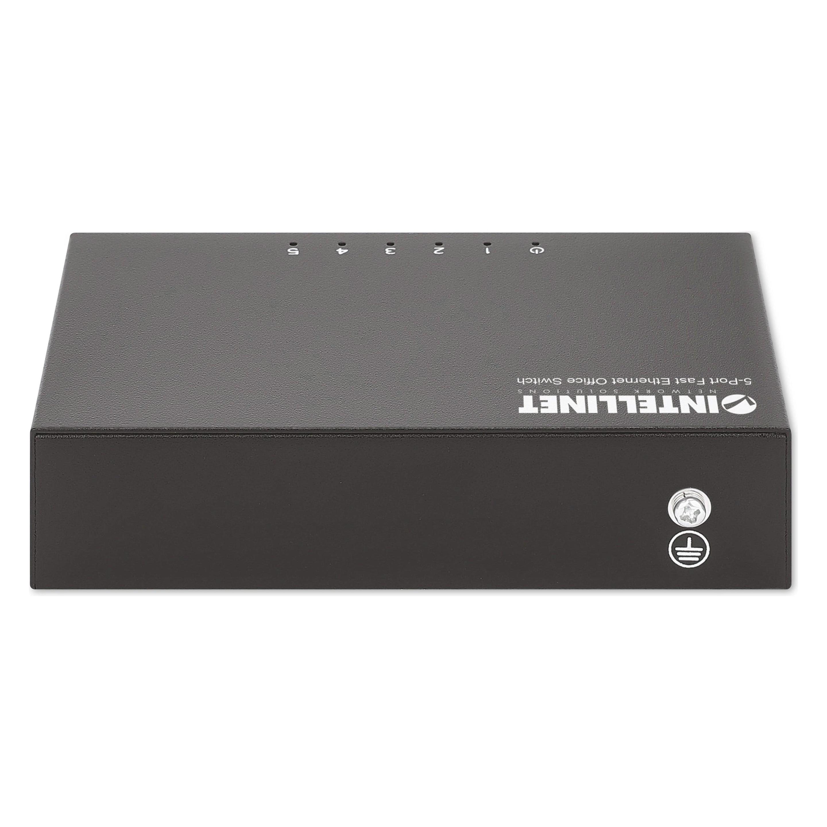 Intellinet 5Port Fast Ethernet Office Switch (5 Ports) (523301)