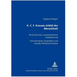 K. C. F. Krauses Urbild der Menschheit, Fachbücher von Siegfried Pflegerl