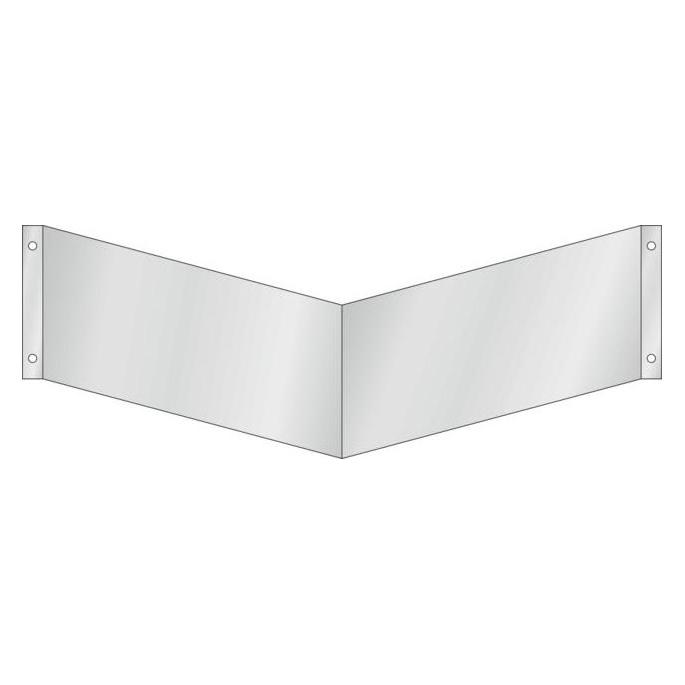 Promat Nasenschild Wandmontage für zwei Symbole gross, Typ: 01400 (A210.98.071)