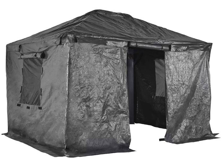 Pavillon-Schutzhülle SOJAG, grau, B:367cm H:307cm L:487cm, Polyester, Planen, Pavillon-Schutzhülle, für Pavillon 12x16