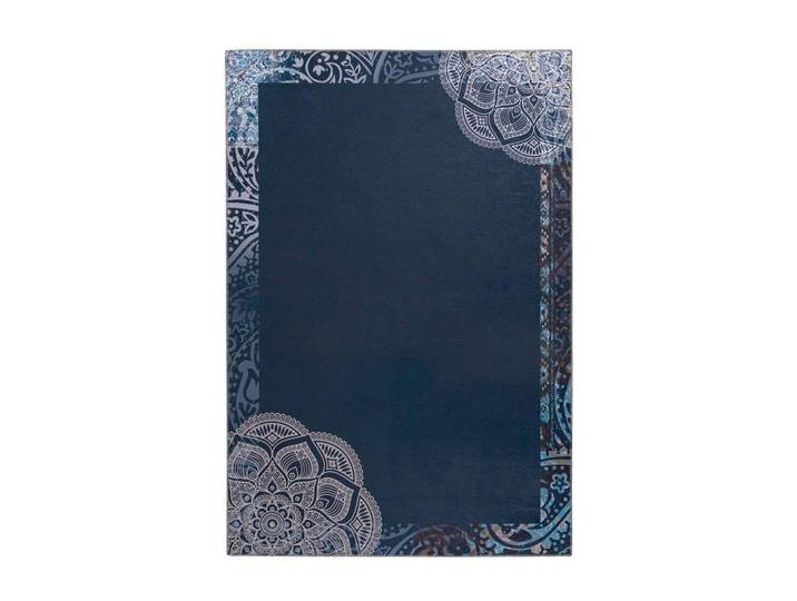 Kayoom Flachwebeteppich, Blau, Mehrfarbig, Textil, Abstraktes, rechteckig, 130x190 cm, pflegeleicht, Teppiche & Böden, Teppich, Webteppich