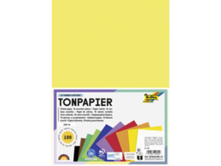 Papier de couleur, A4, 130 g/m2, assorti