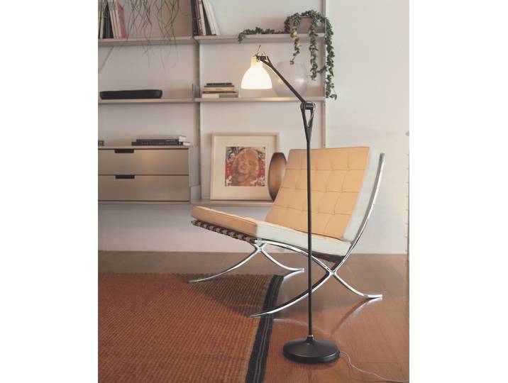 Luxy F1 Stehleuchte Alo/Schwarz - Rotaliana - Wohnzimmer - Metall