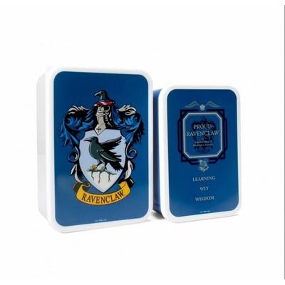 Lunch Box Set of 2 - Harry Potter (Ravenclaw) - Kunststoff BPA frei