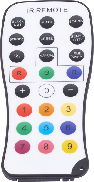 Stairville Flat Par IR Remote