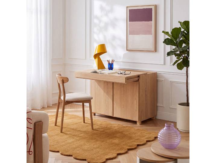 HABITAT - Bureau d'appoint en chêne - Naturel - Design by Hélèna Pille - Drio