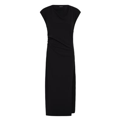 Partykleid ICHI "ICHI Partykleid IHKATINE", Damen, Gr. M, Normalgrößen, schwarz, Kleider Partykleid