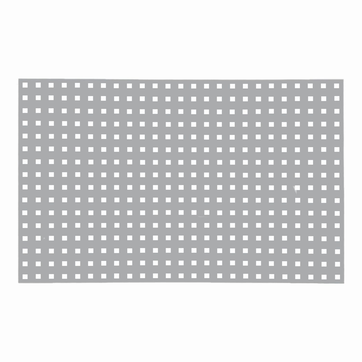 KUGELBAER ALUBLECH QUADRATLOCHUNG 2X2CM WEIßALU RAL9006, 125X80 CM 08060648