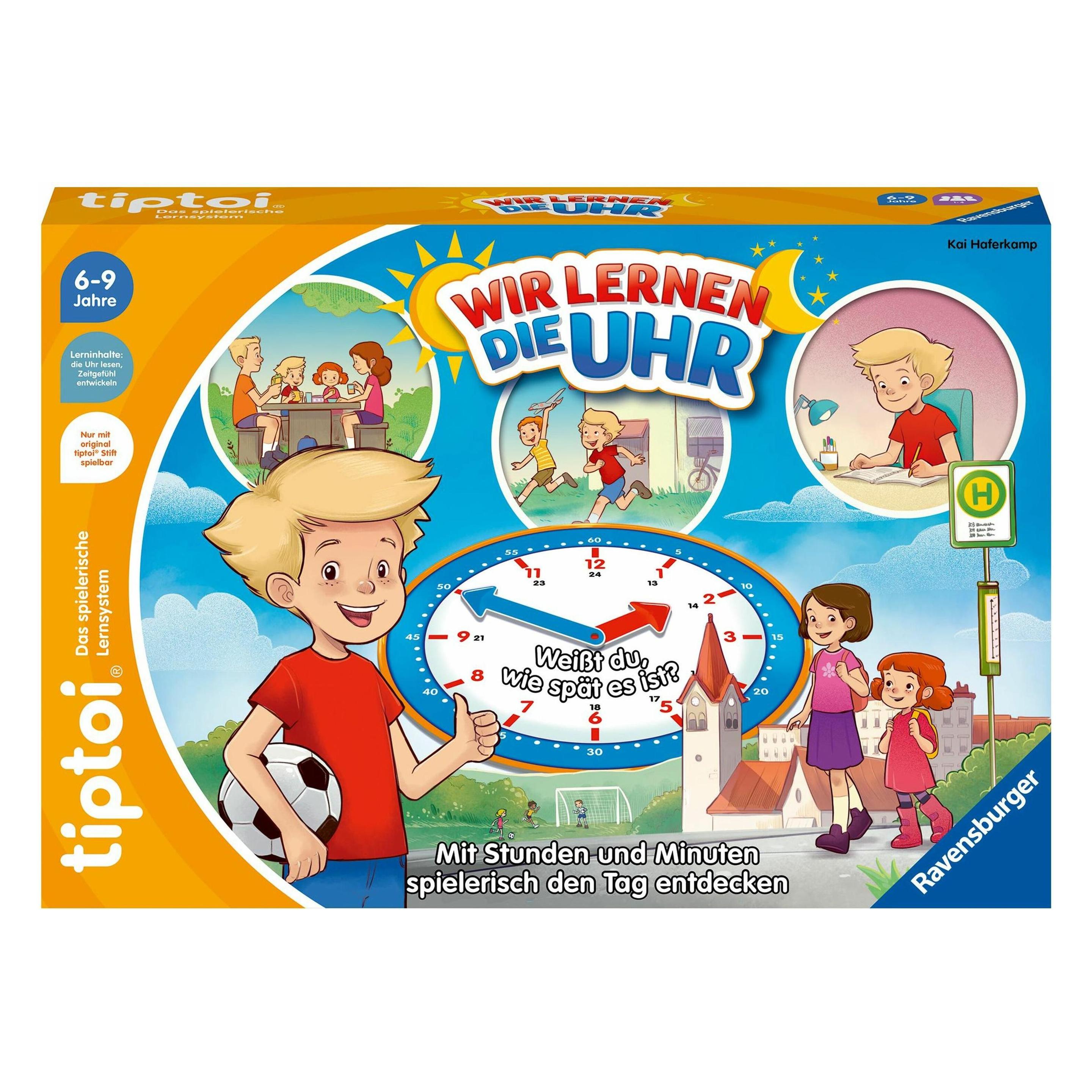 tiptoi Wir lernen die Uhr (Deutsch, 6 - 9 Jahre) (00.000.126)